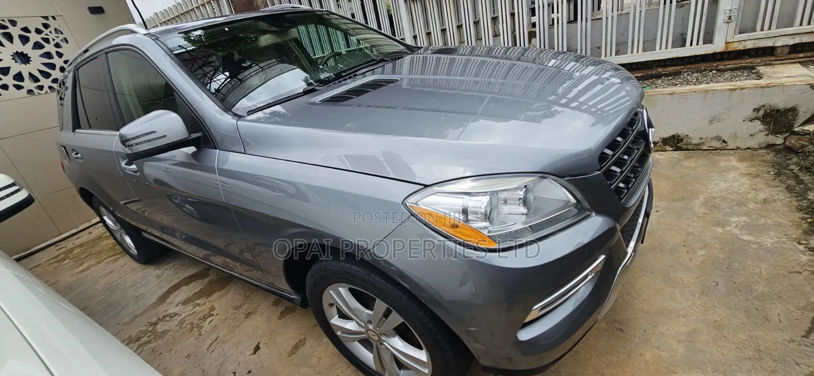 Mercedes-Benz M Class 2014 Silver
