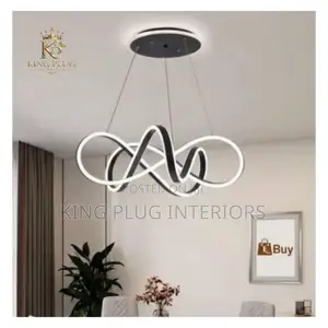 Integrated Led Pendant Fixture Tures a Fluid, Sculptural Design