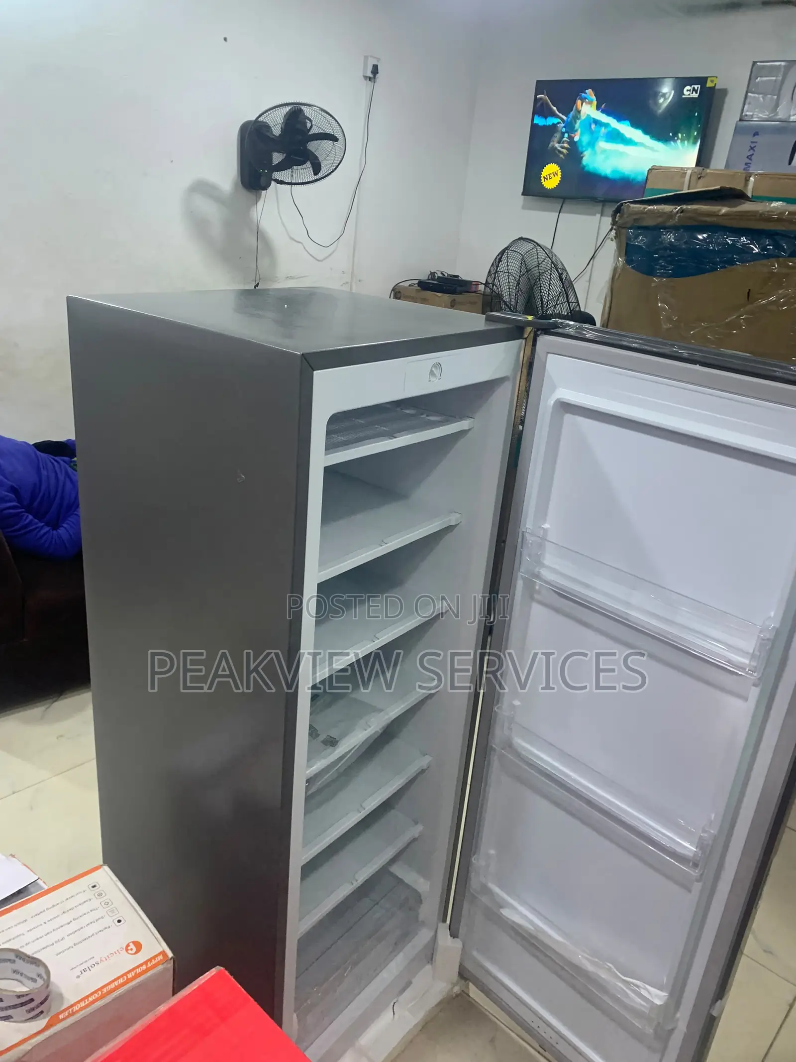 Hisense Tall Freezer With Organized Storage Space