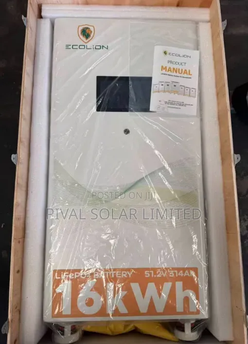 16kwh 51.2volts Lithium Battery