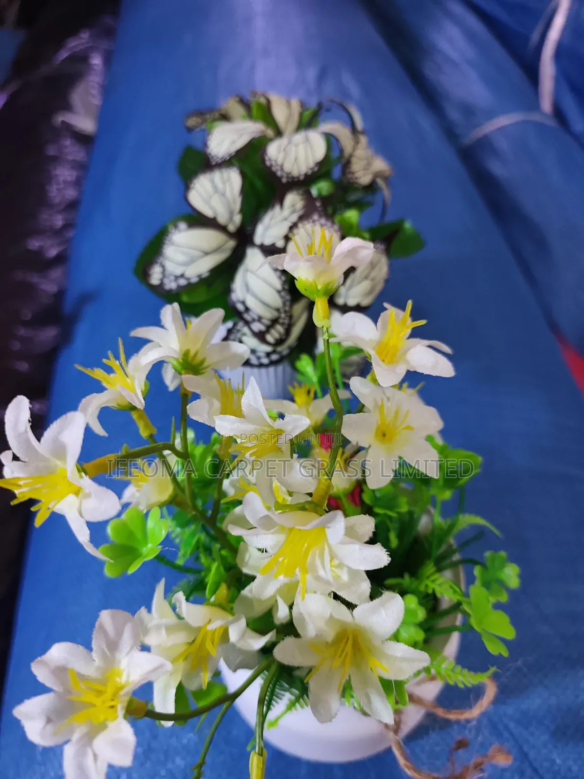 Cup Flowers. Artificial Cup Flowers.