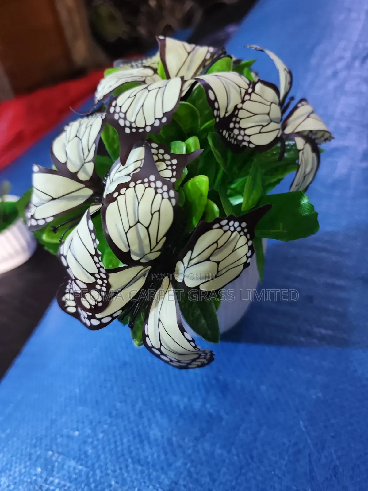 Cup Flowers. Artificial Cup Flowers.