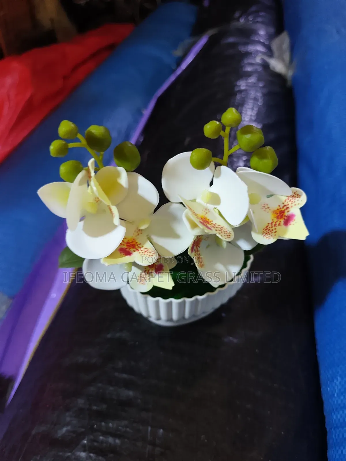 Cup Flowers. Artificial Cup Flowers.
