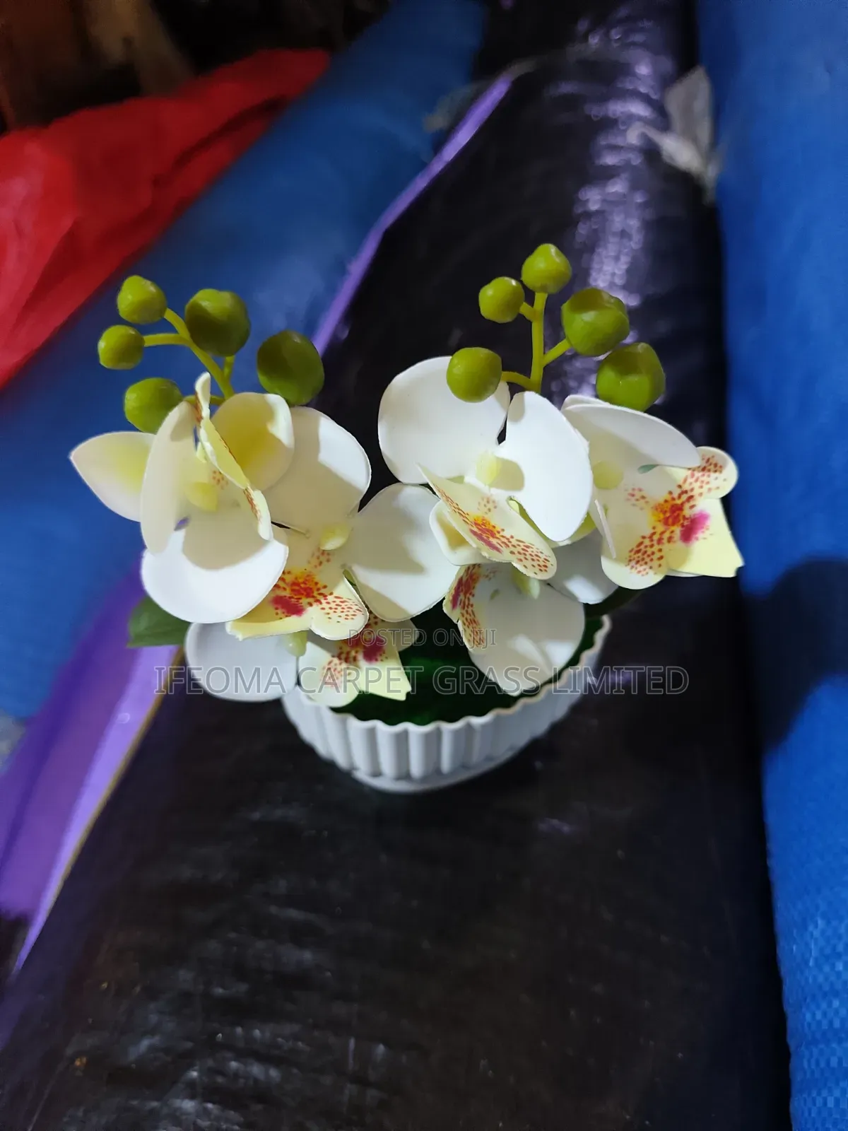 Cup Flowers. Artificial Cup Flowers.