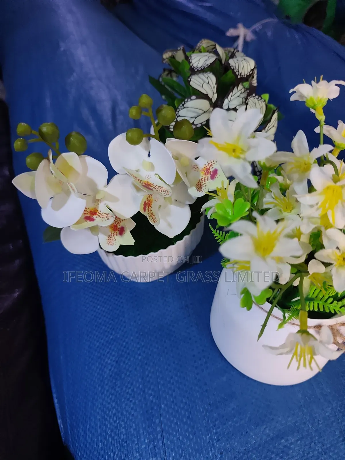 Cup Flowers. Artificial Cup Flowers.