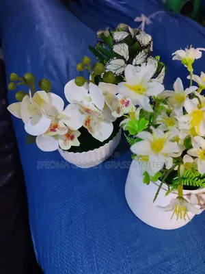 Cup Flowers. Artificial Cup Flowers.