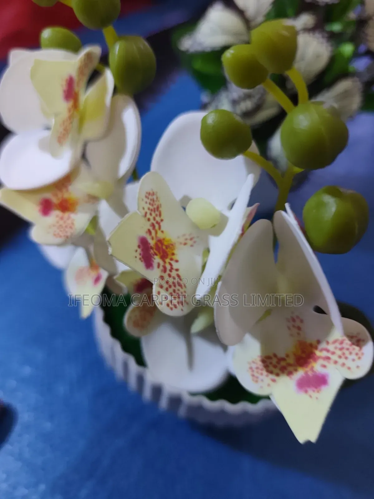 Cup Flowers. Artificial Cup Flowers.
