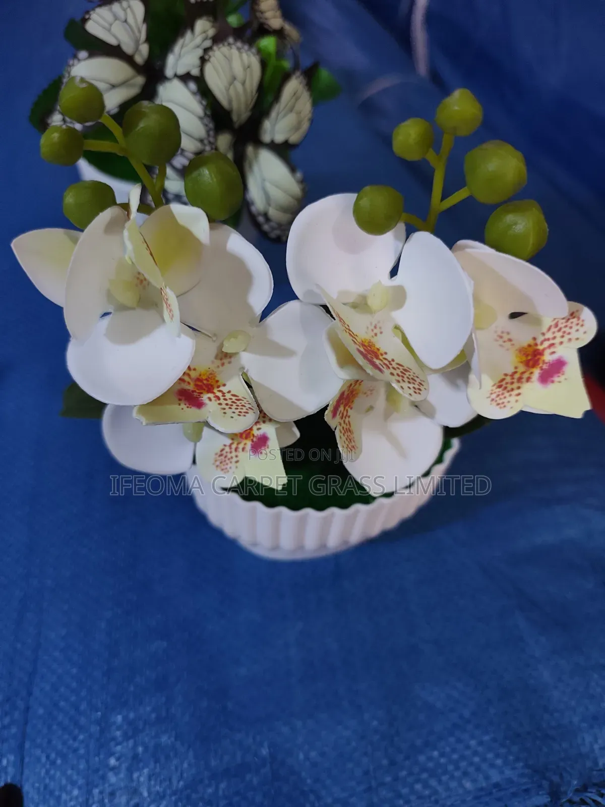 Cup Flowers. Artificial Cup Flowers.