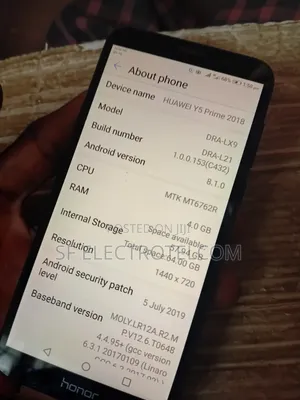 Huawei Y5 Prime 2018 Dual SIM 16 GB Black