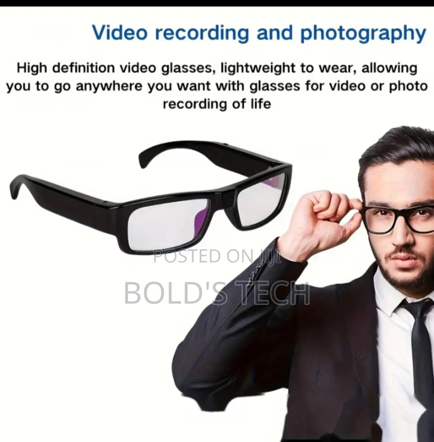 Smart 1080P HD Camera Smart Glasses
