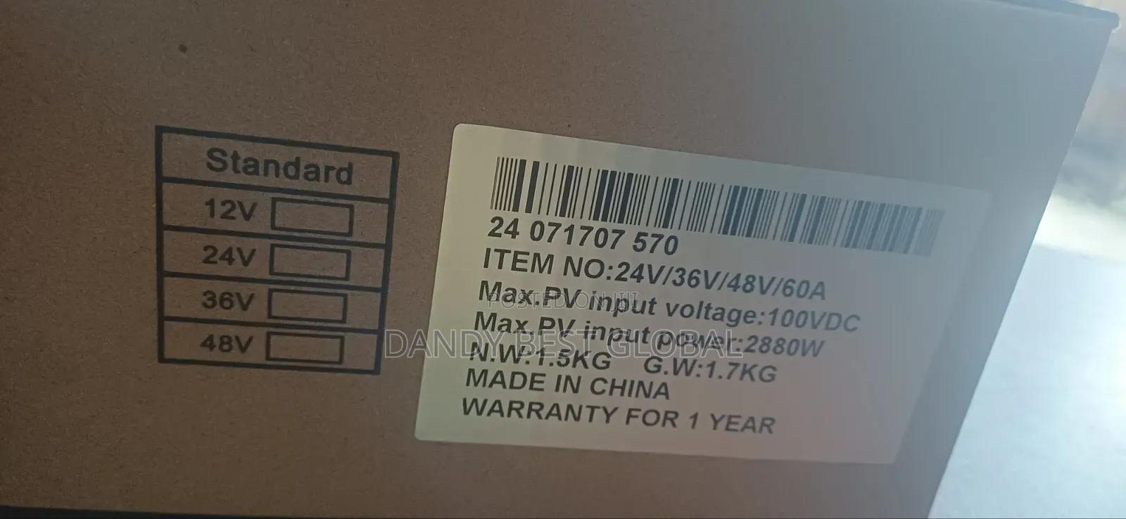 Yohako Solar Charge Controller MPPT 60A