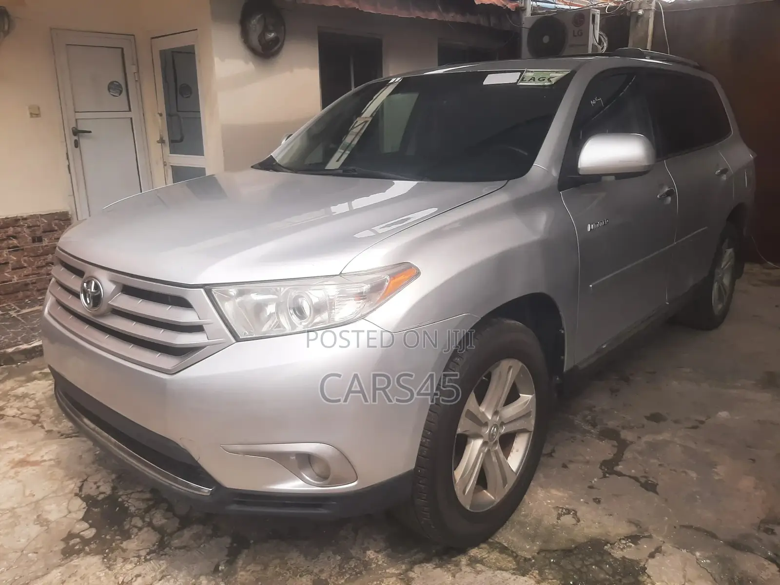 Toyota Highlander 2012 Silver