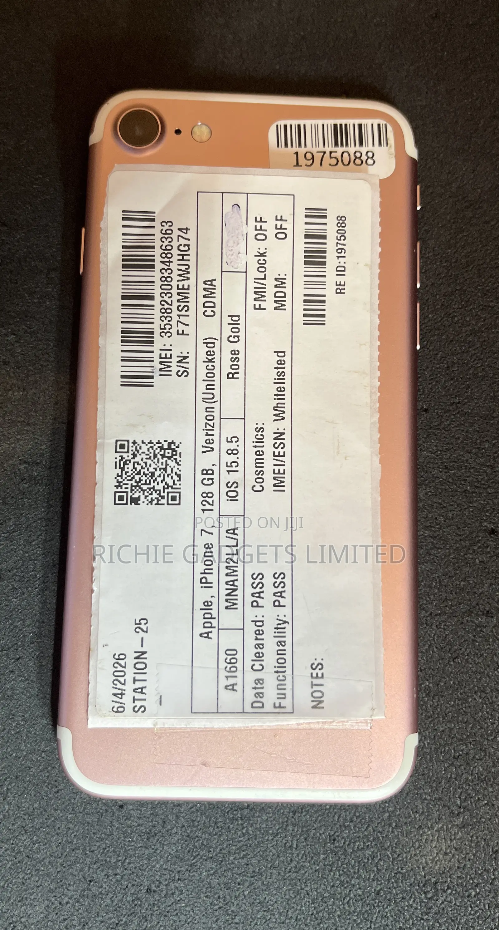 Apple iPhone 7 128 GB Rose Gold