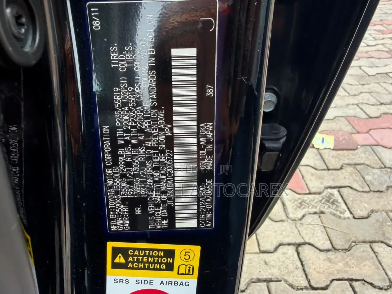 Lexus RX 2012 Black