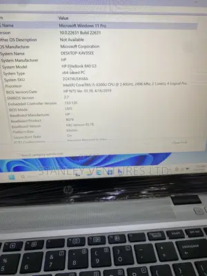Laptop HP EliteBook 840 G3 8GB Intel Core i5 SSD 256GB