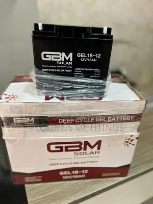 GBM Deep Gel Solar Battery