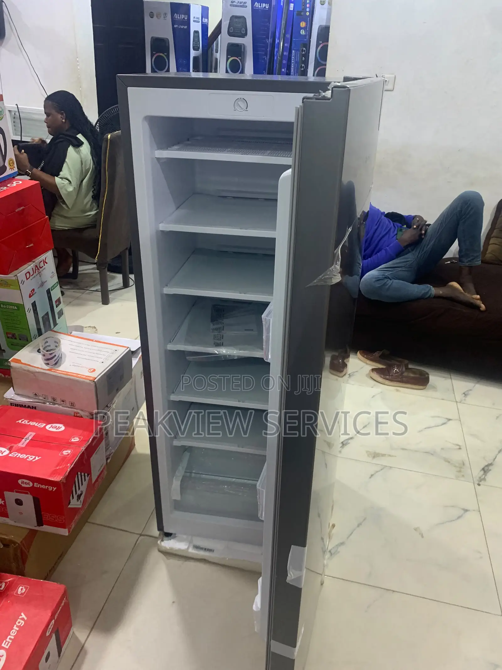 Hisense Upright Freezer With Fast Freeze Function