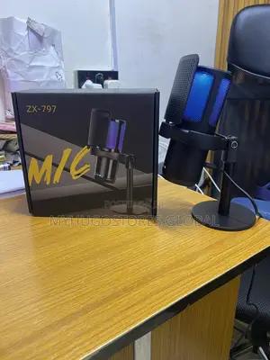 Condenser USB Microphone With RGB Light