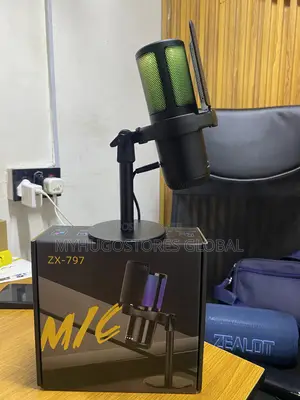 Condenser USB Microphone With RGB Light