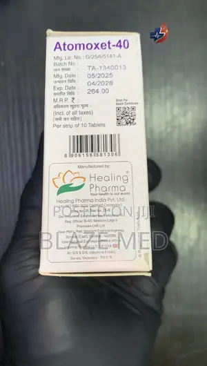 Atomoxetine Hydrochloride Tablets 40 Mg