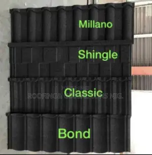 Stone Coated Roofing Tiles With Different Colors and Designs