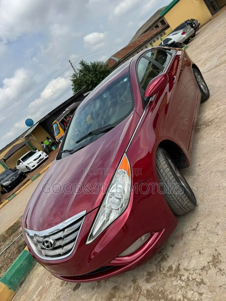 Hyundai Sonata 2012 Red
