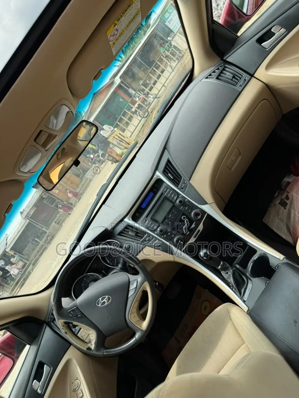Hyundai Sonata 2012 Red