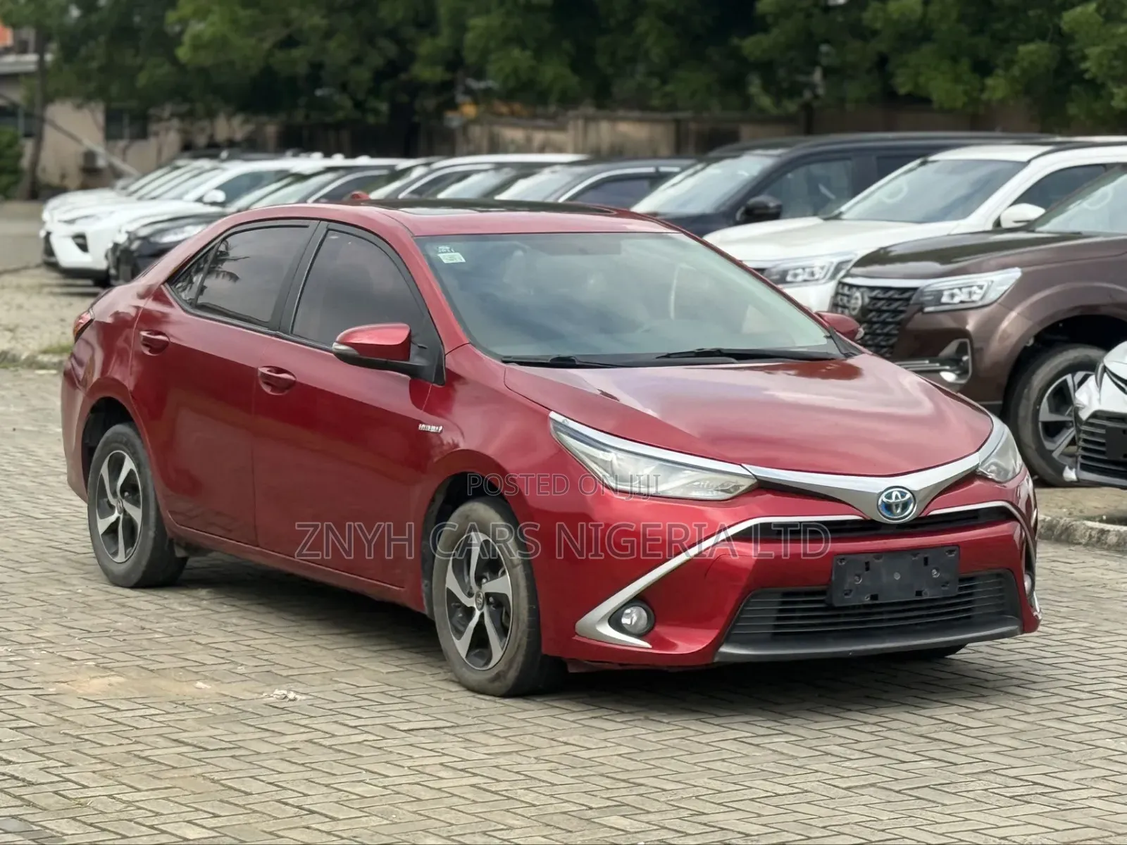 Toyota Corolla 2017 Red