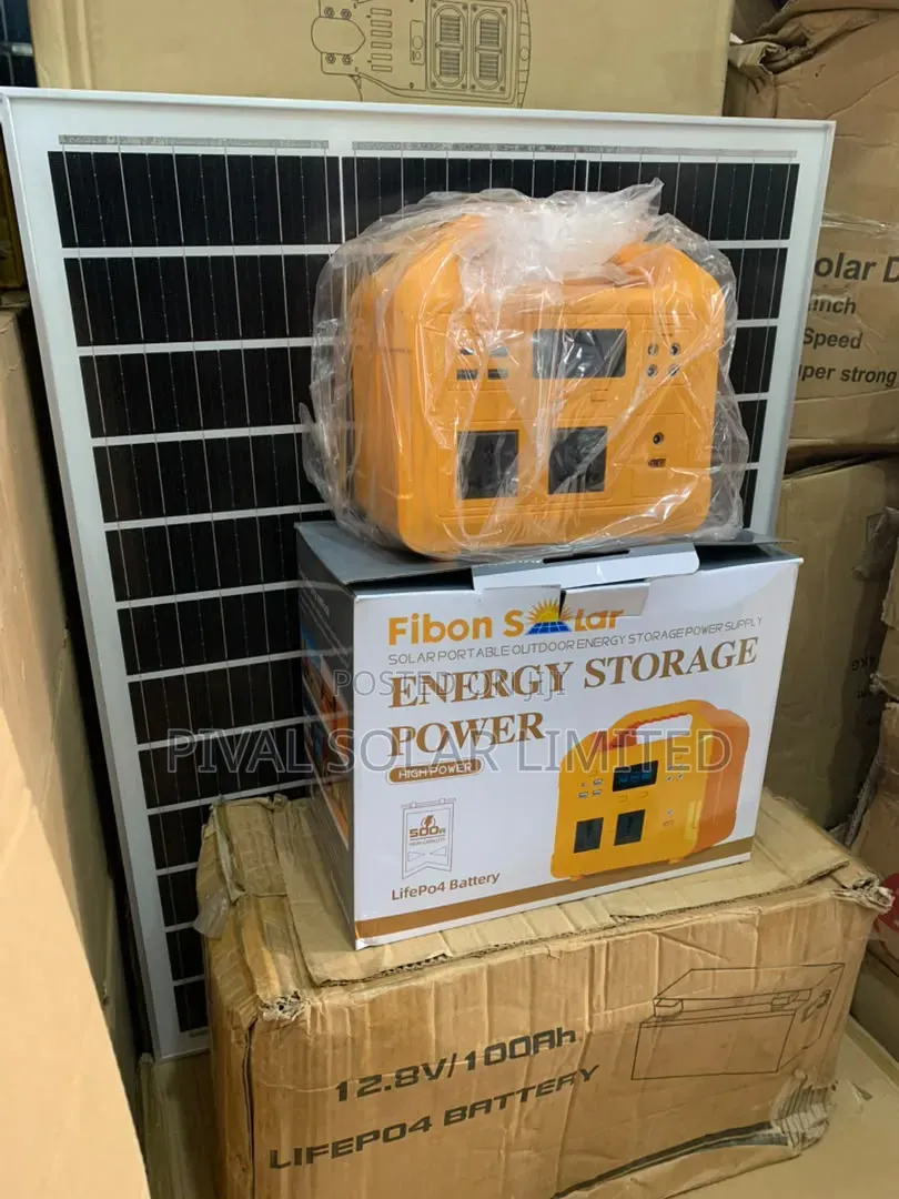 500watts Solar Generator With 30ahs Battery Capacity