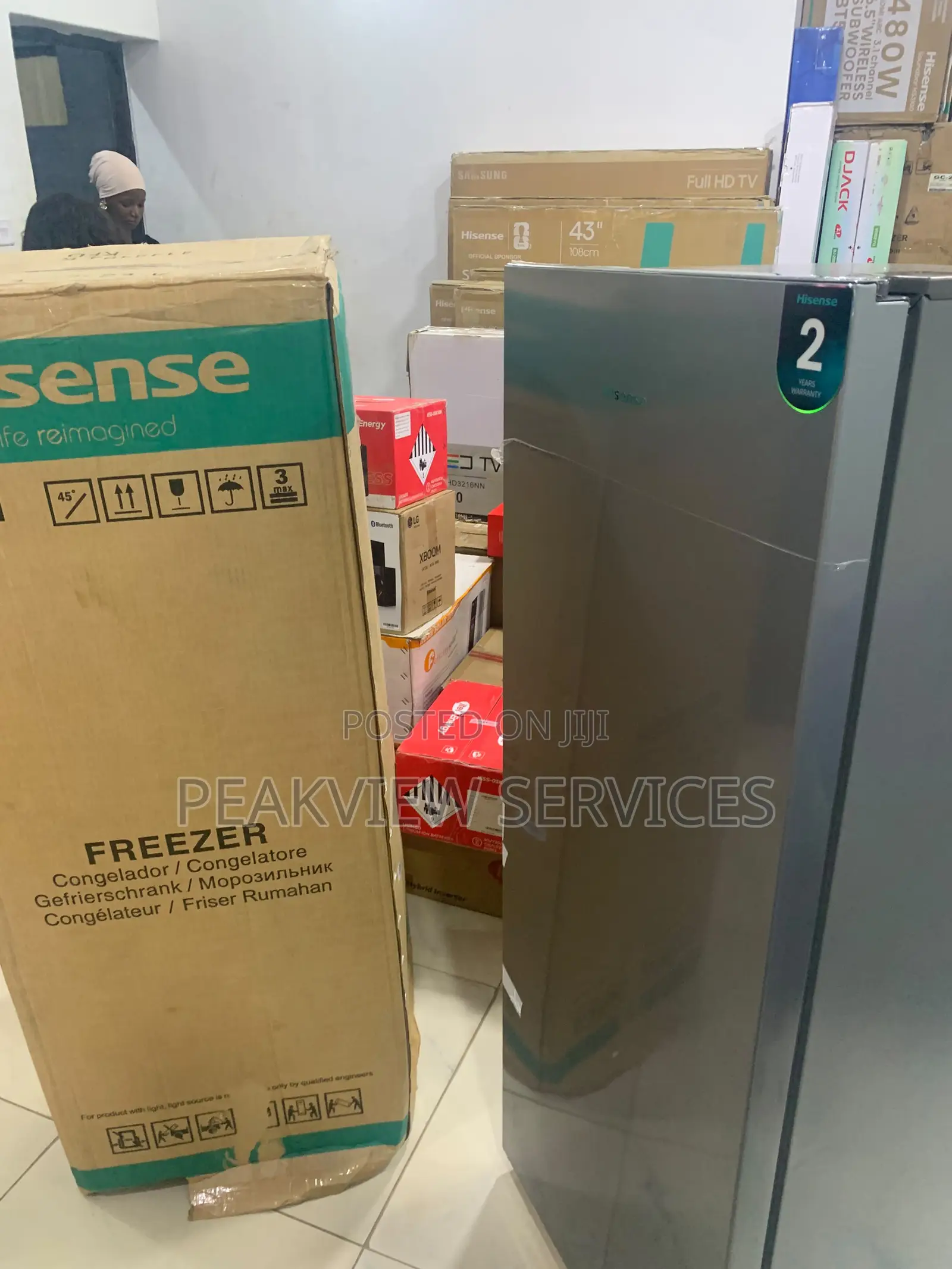 Hisense 190L Freezer With Low Noise
