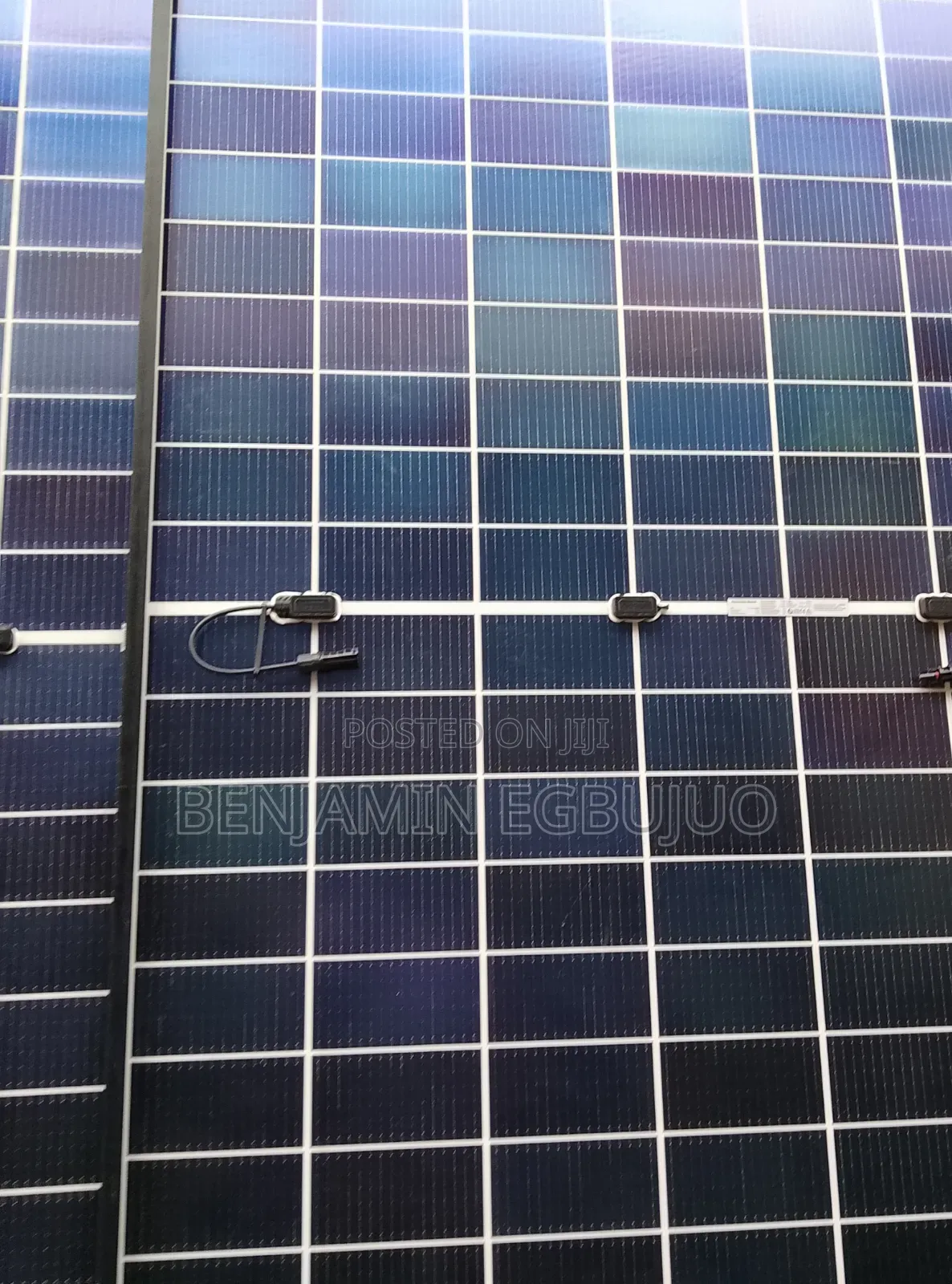 650 Watts All Black Bifacial Mono Solar Panel
