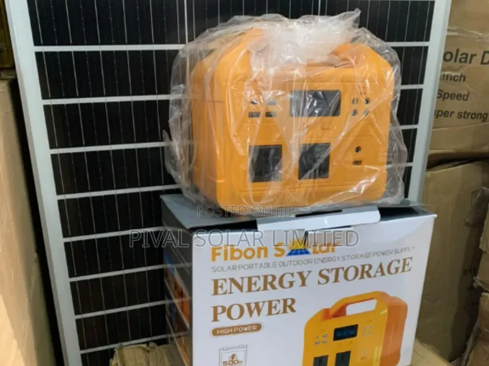 500watts Solar Generator With 30ahs Battery Capacity
