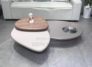 A New Designd of Center Table With Drawer by the Side
