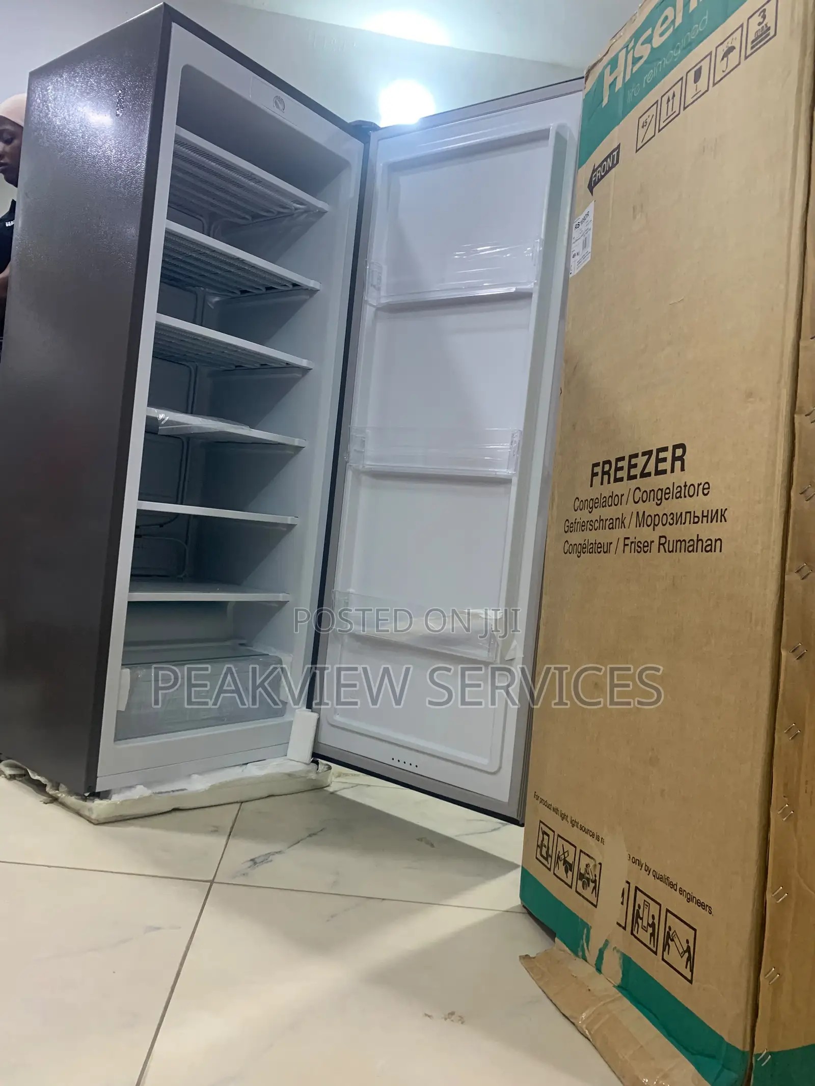 Hisense Upright Freezer With Adjustable Temperature Control