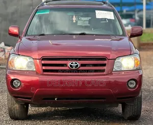 Toyota Highlander Limited V6 4x4 2007 Red