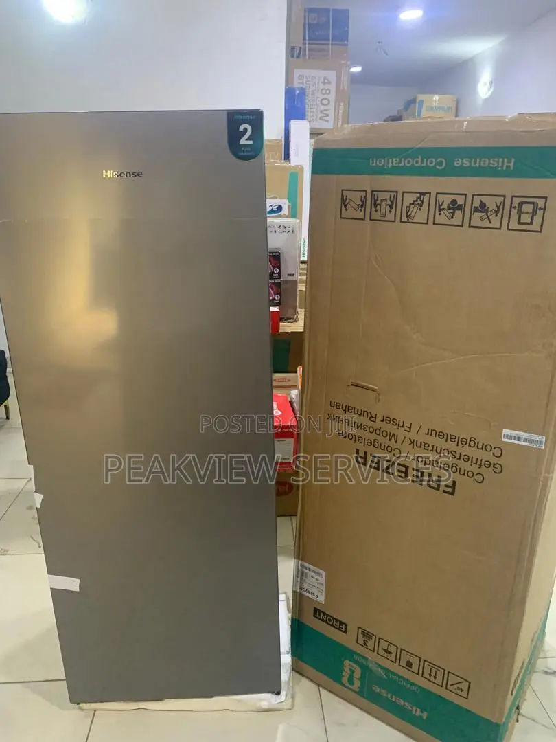 Hisense Upright Freezer With Spacious Interior Layout