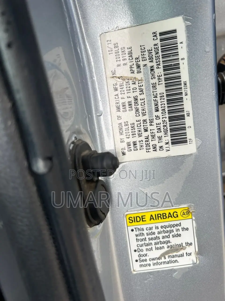 Honda Accord 2013 Gray