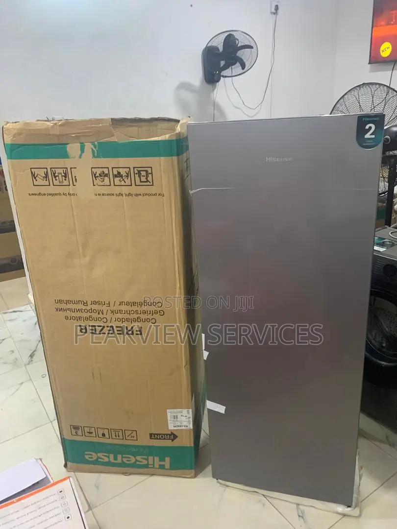 Hisense 190L Upright Freezer R600a Refrigerant