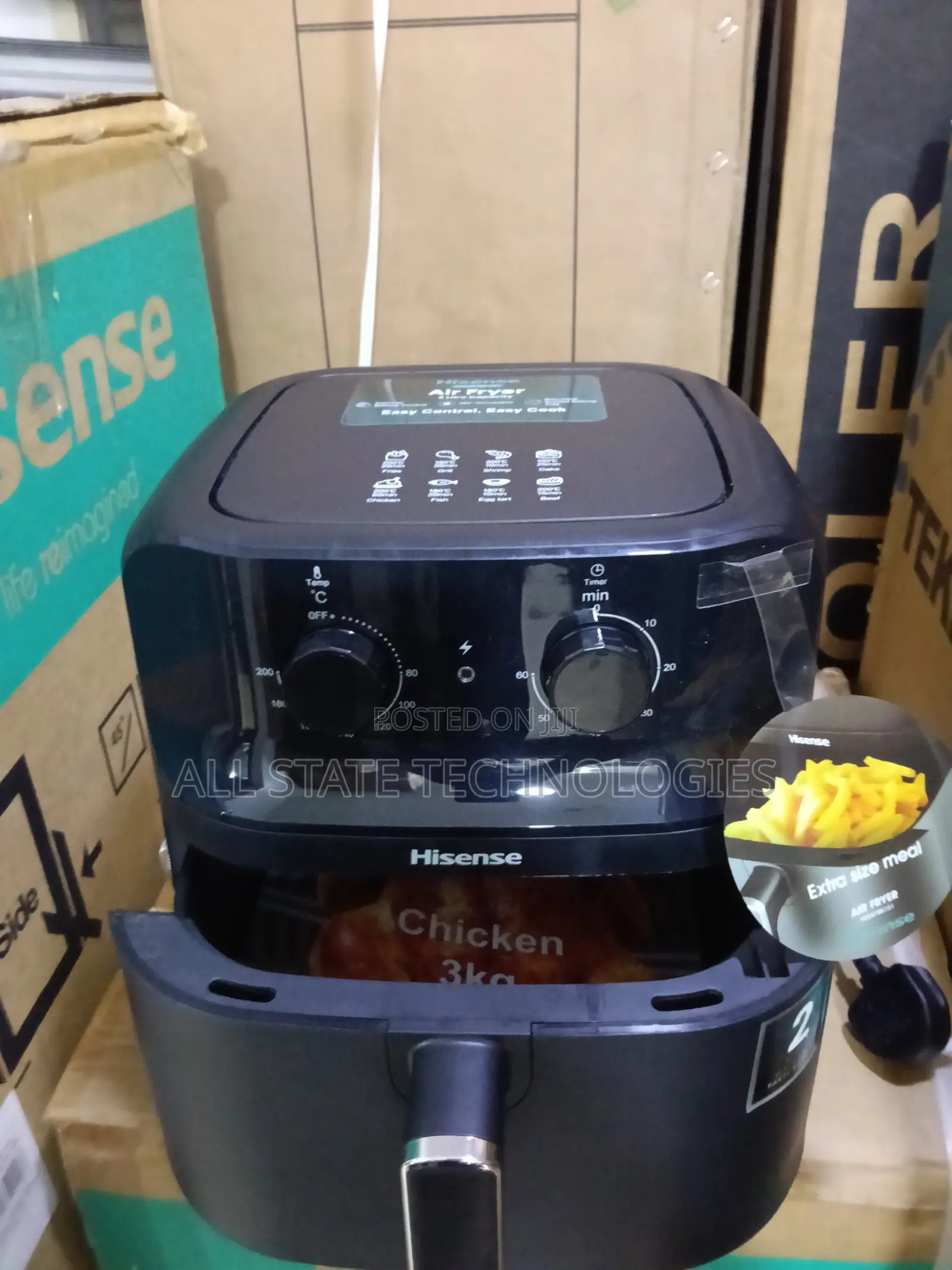 Upgrade Your Kitchen With Hisense 8L Air Fryer