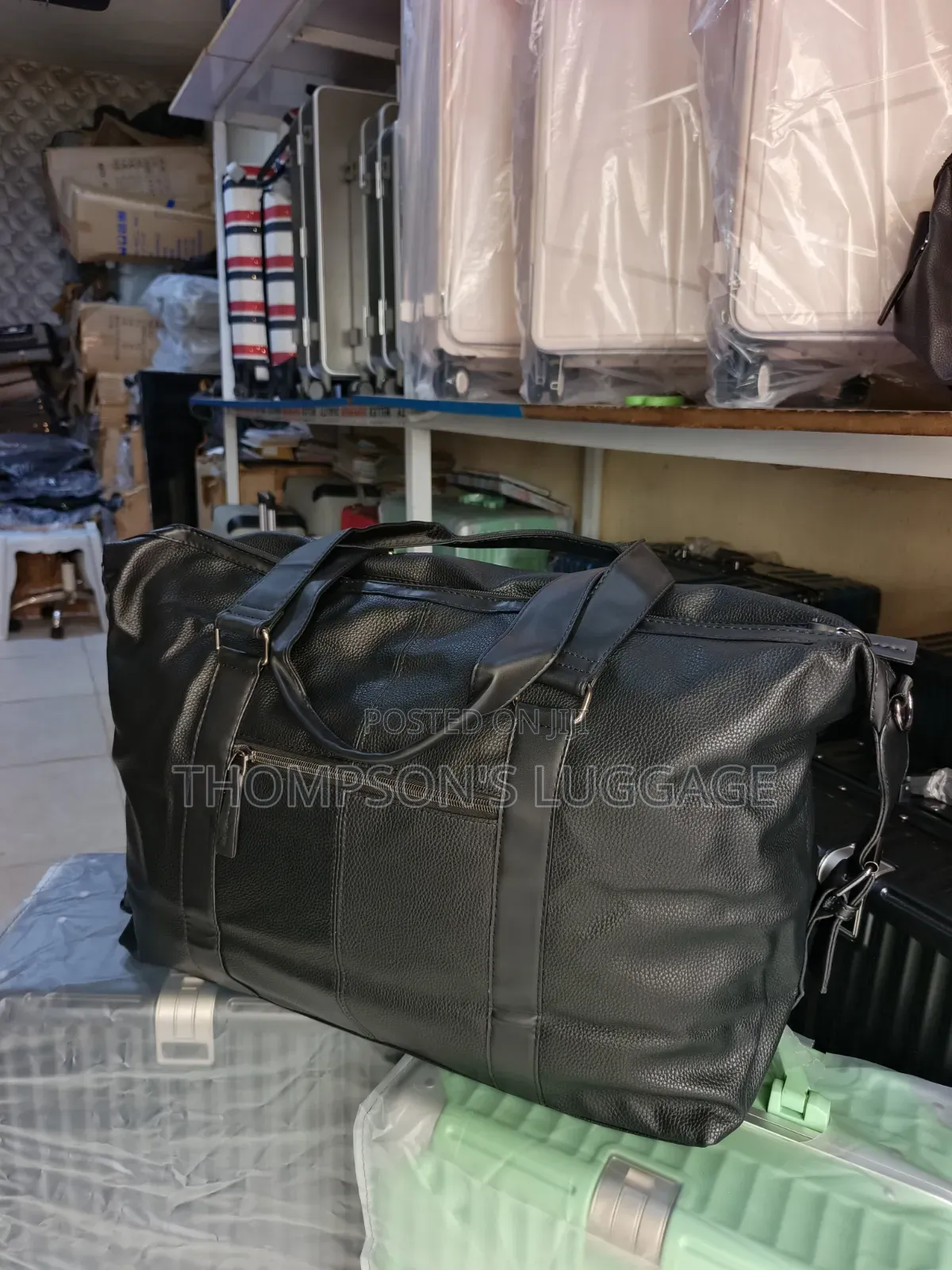 Carry Go Leather Duffle