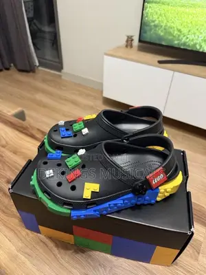 Lego Black Crocs