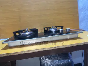 HAATZ UK Used 3 Burner Glass Tempered Cabinet Automatic Gas Cooker