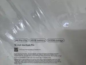New Laptop Apple MacBook Pro 2024 M4 Pro 48GB Apple M4 SSD 512GB