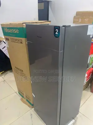 Hisense Upright Freezer RS189DR Six Tier Storage