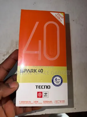 New Tecno Spark 40 256 GB
