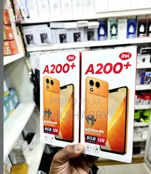 New Itel A200+ 128 GB Blue