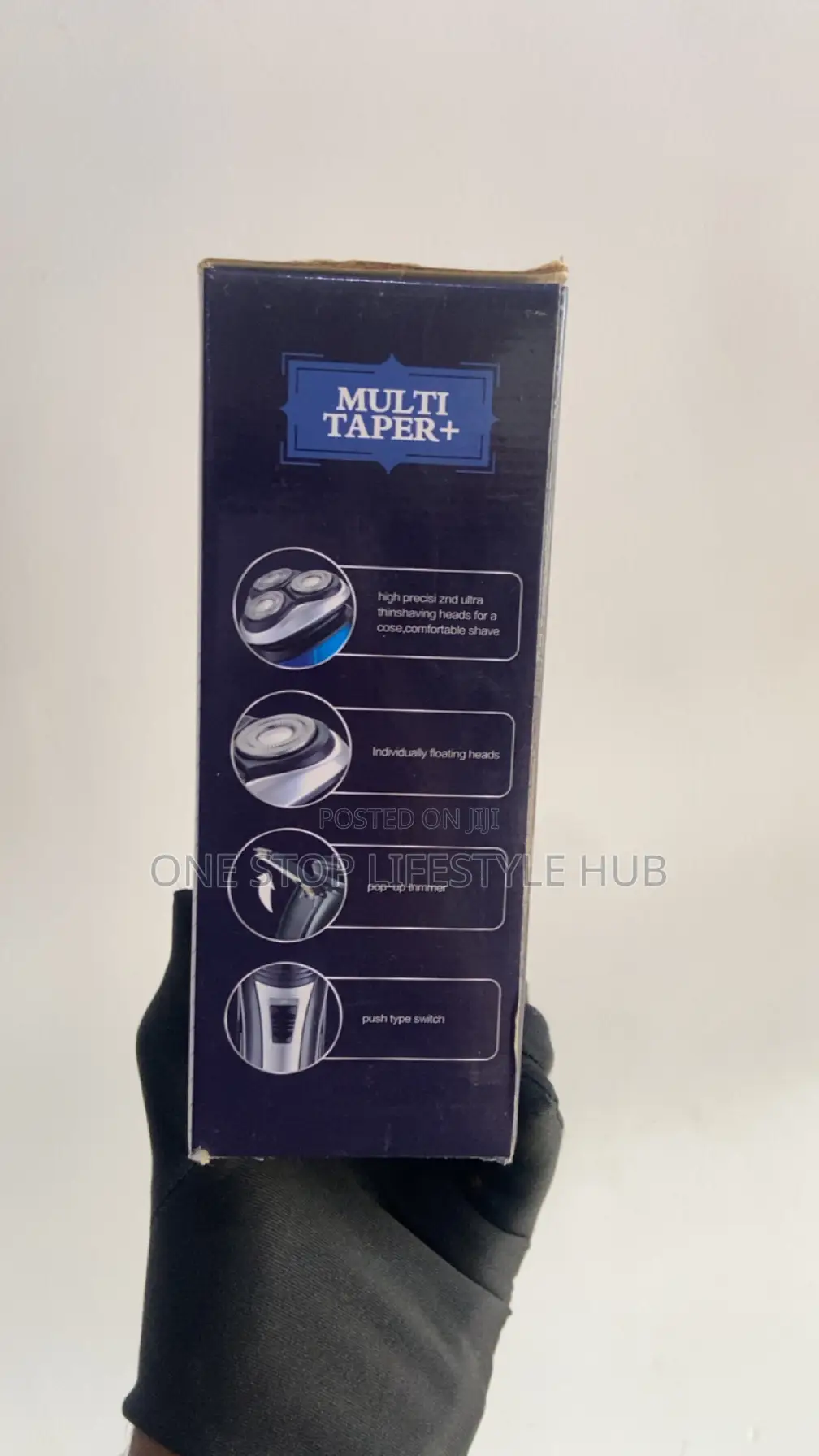 Multi Taper+ Touch 3D Electric Shaver - Model MT-801 (Brand New)