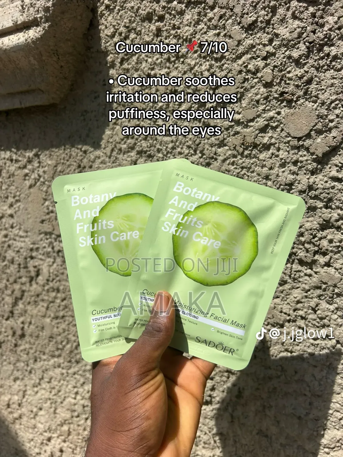 Moisturising Facual Mask