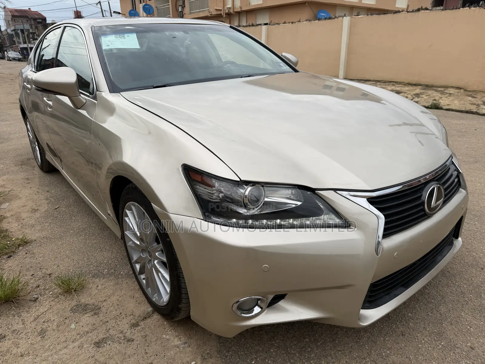 Lexus GS 350 4WD 2013 Gold