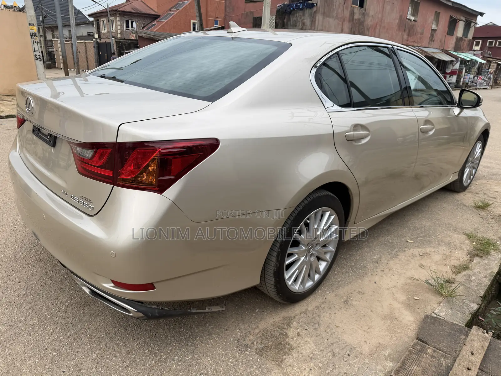 Lexus GS 350 4WD 2013 Gold